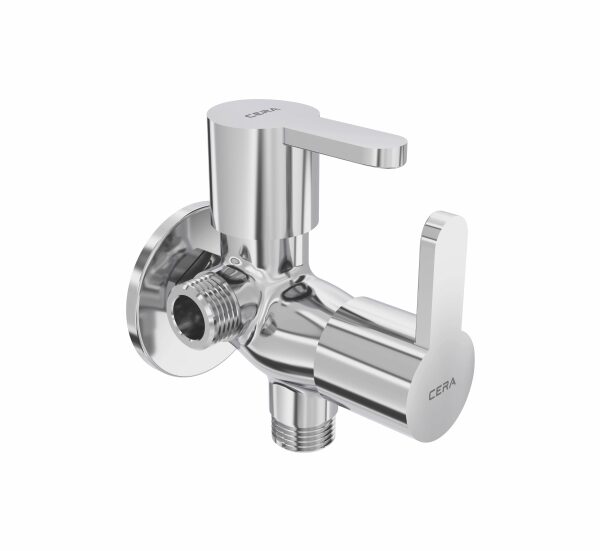 Angle Cock With Wall Flange
