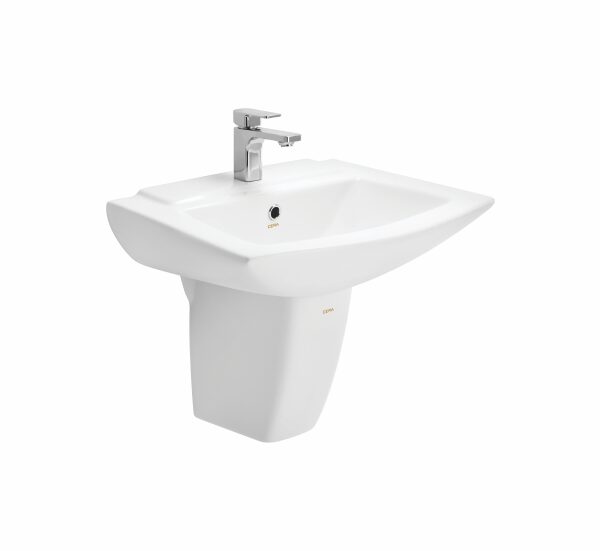 Wash basins with Half Pedestal